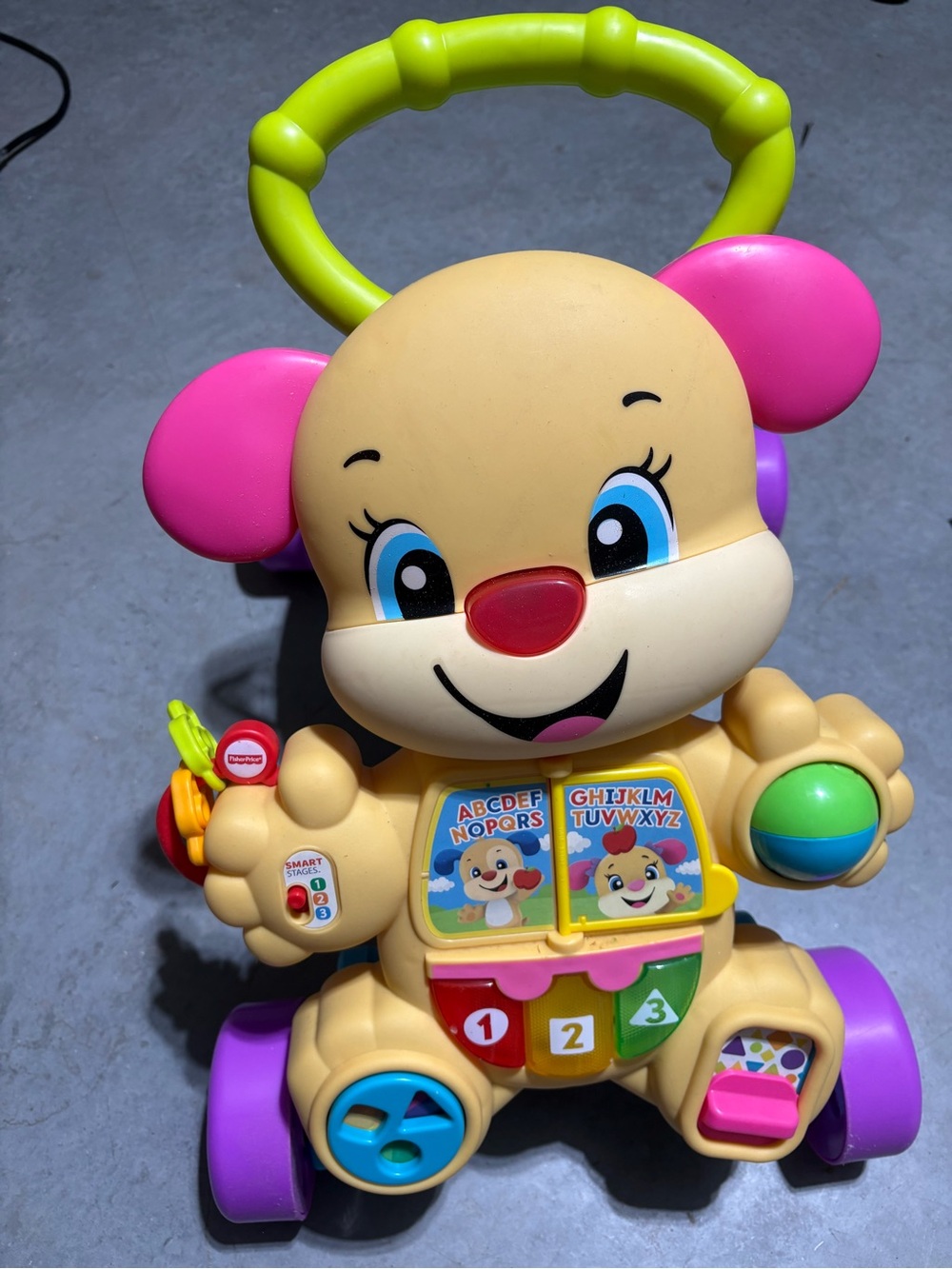 Fisher Price Laugh & Learn Walker toy